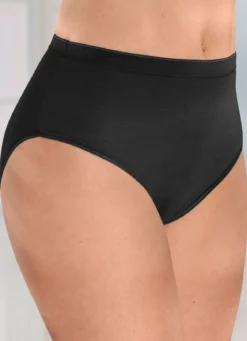 Fünferpack Slips mit elastischen Abschlüssen