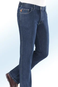 "Francesco Botti"-Jeans mit Dehnbundeinsätzen in 3 Farben