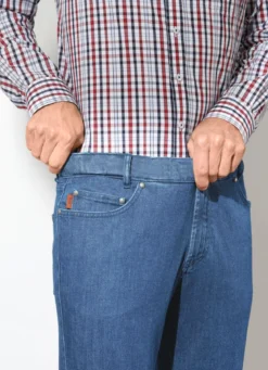 "Francesco Botti"-Jeans mit Komfortbund in 3 Farben