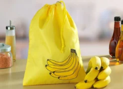 Frischhaltebeutel mit Zugband und Stopper