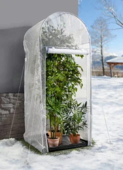 Frost-Schutzhaus mit Rahmen aus verzinktem Stahl