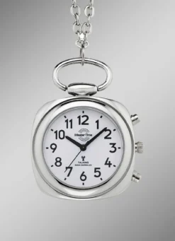 Funk-Anhängeruhr mit sprechender Zeitansage auf Knopfdruck