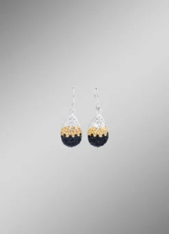 Funkelnde Ohrhaken mit Swarovski-Elements