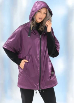 Funktions-Wendecape im Oversized-Look