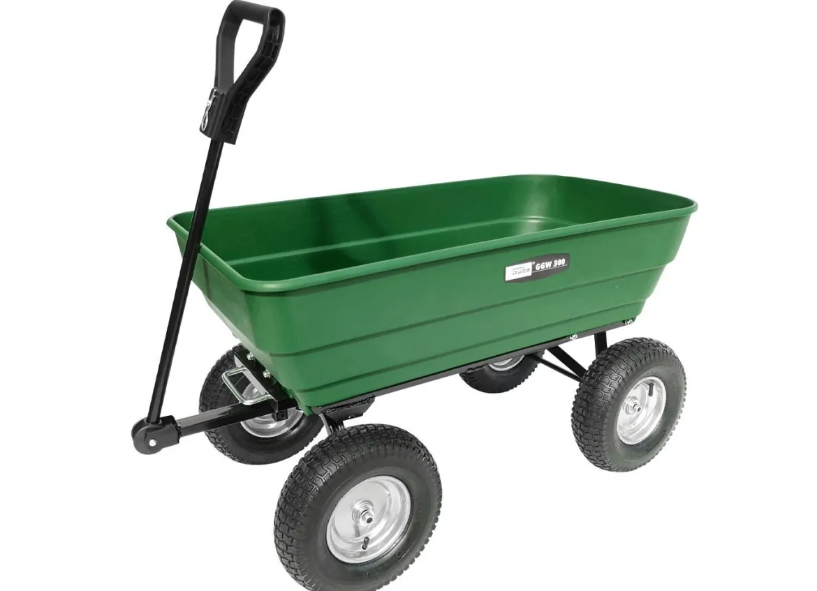 Gartenwagen von Güde mit Kippfunktion