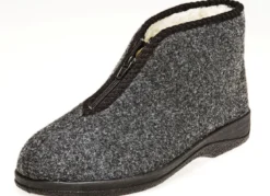 Gefütterte Herren-Stiefeletten, mit Schurwolle