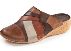 Gemini, klassische Damen-Clogs, Weite G, mit Gummizug