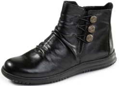 Gemini, modische Damen-Boots, Winterschuhe, Weite G, mite herausnehmbarem Fußbett