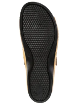 Gemini Pantolette aus teilweise schattiertem Rind-Nappaleder