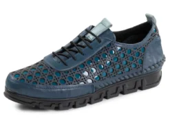 Gemini Schnürschuh aus gelochtem Nappaleder