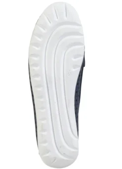 Gemini Slipper aus Nappaleder mit Lederspange