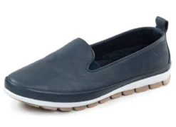Gemini Slipper mit dezenter Knitter-Struktur