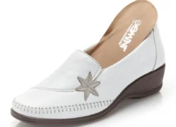 Gemini Slipper mit Leder-Applikation