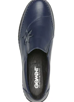 Gemini Slipper mit Leder-Applikation