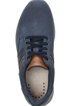 GINO GALANTE, bequeme Herren-Schnürschuhe, Weite K, mit herausnehmbarem Fußbett
