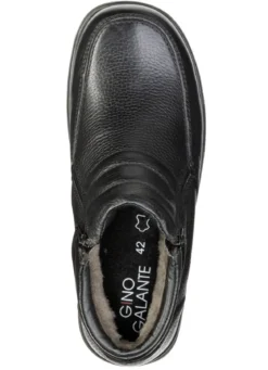 GINO GALANTE, gefütterte Herren-Boots, Winterschuhe, mit Lammfell