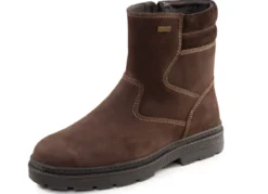 GINO GALANTE, gefütterte Herren-Stiefel, Winterschuhe, mit Lammfell
