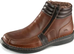 GINO GALANTE, gefütterte Herren-Boots, Winterschuhe, mit herausnehmbarem Fußbett
