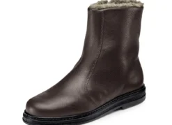 GINO GALANTE, gefütterte Herren-Stiefel, Winterschuhe, mit Lammfell