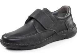 GINO GALANTE, klassiche Herren-Slipper, mit Klettverschluss