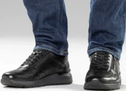 GINO GALANTE, klassische Herren-Sneaker, mit Reißverschluss