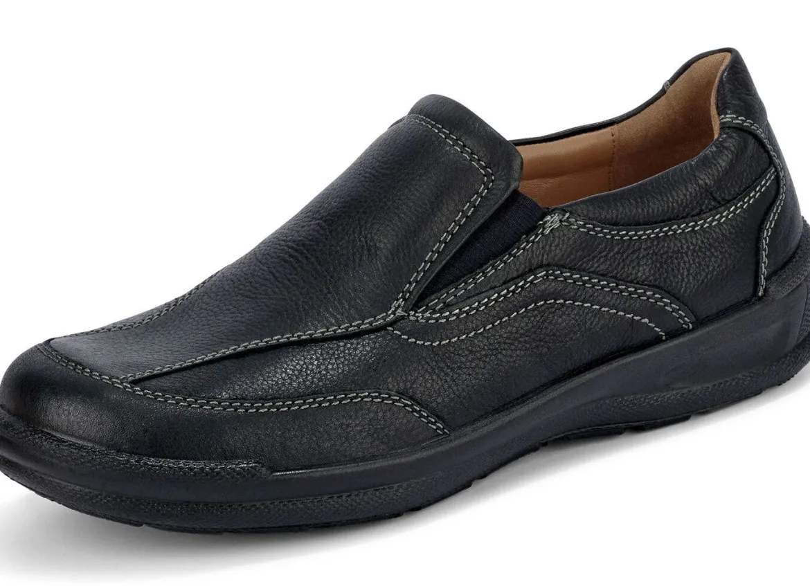 GINO GALANTE, klassische Herren-Slipper, mit herausnehmbarem Fußbett