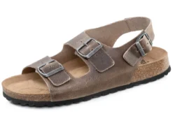 GINO GALANTE, klassische Herren-Sandalen, Weite H, mit verstellbaren Schließen