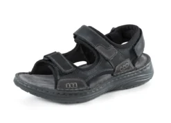 GINO GALANTE, komfortable Herren-Trekkingsandalen, aus Leder