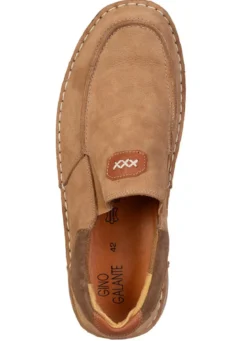 GINO GALANTE, leichte Herren-Slipper, mit herausnehmbarem Fußbett