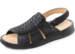 GINO GALANTE, leichte Herren-Sandalen, aus Leder