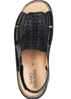 GINO GALANTE, leichte Herren-Sandalen, aus Leder