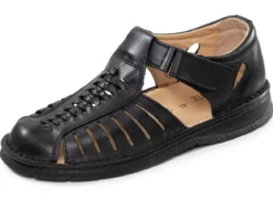 GINO GALANTE, leichte Herren-Sandalen, aus Leder