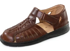 GINO GALANTE, leichte Herren-Sandalen, aus Leder