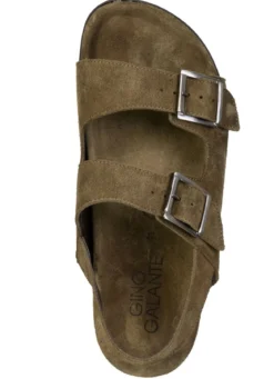 GINO GALANTE, leichte Herren-Sandalen, mit Gummizug