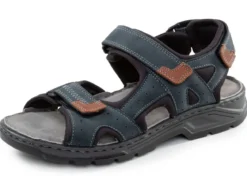 GINO GALANTE, sportliche Herren-Sandalen, mit Klettverschluss