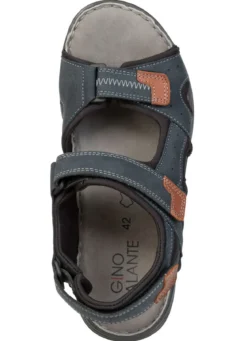 GINO GALANTE, sportliche Herren-Sandalen, mit Klettverschluss