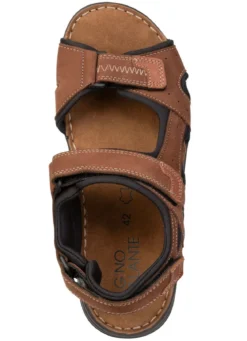 GINO GALANTE, sportliche Herren-Sandalen, mit Klettverschluss