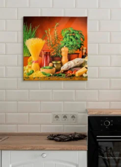 Glasbild hochauflösendem Digitaldruck