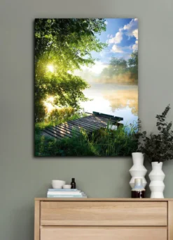 Glasbild mit Digitaldruck