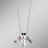 Halskette Biene mit Swarovski®-Kristallen