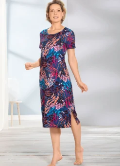 Hauskleid in Animal-Optik