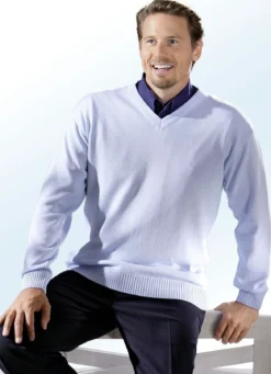 Herrlicher Pullover mit V-Ausschnitt in 5 Farben