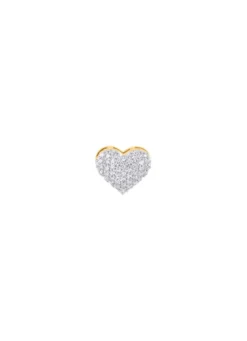 Herz-Anhänger mit 48 Diamanten