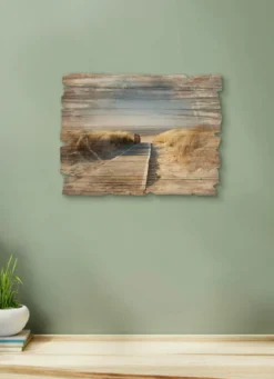 Holzbild im Vintage-Charakter