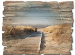 Holzbild im Vintage-Charakter