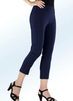 7/8-Hose mit Plättchenzier