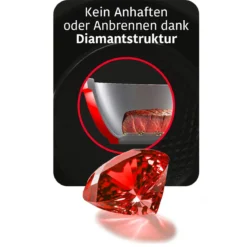 „Hyperflon Diamant®“ Pfannen-Set aus Aluminium