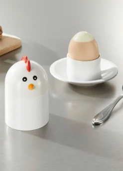 3-in-1 Eierköpfer, Eierbecher und Warmhalter