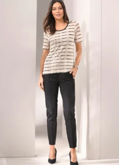2-in-1 Shirt mit Kontrastblende