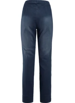 Jeans mit abgesteppten Biesen